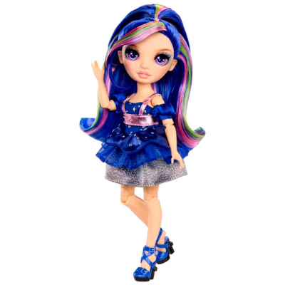 Кукла Rainbow High Dazzling Женевьева MGA  70780 голубая